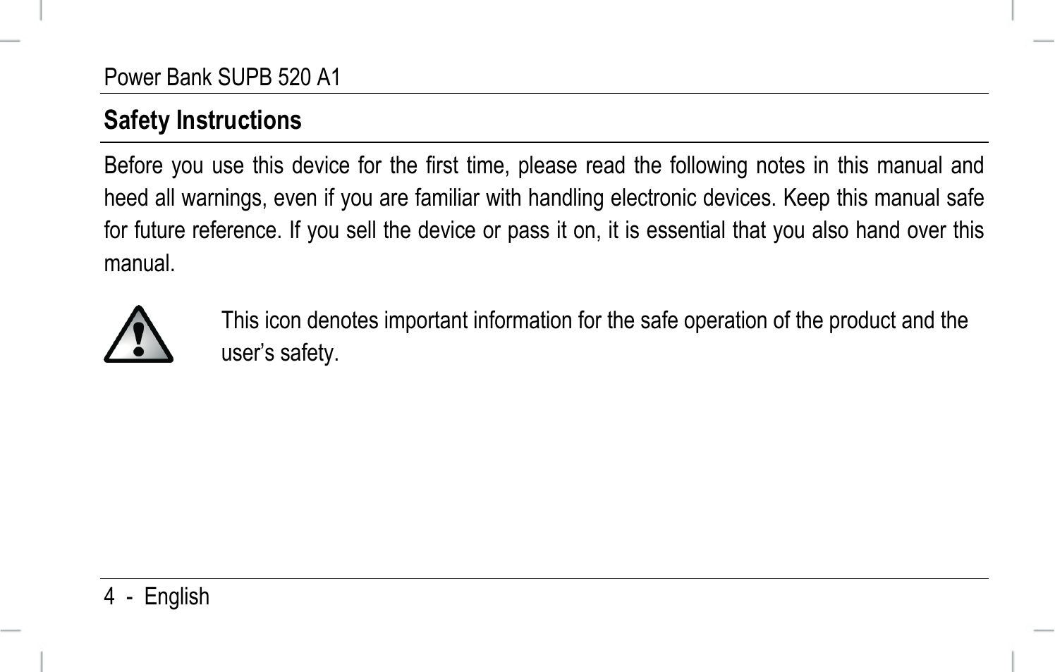 Silvercrest SURB 520 A1 User Manual | Page 5 / 30