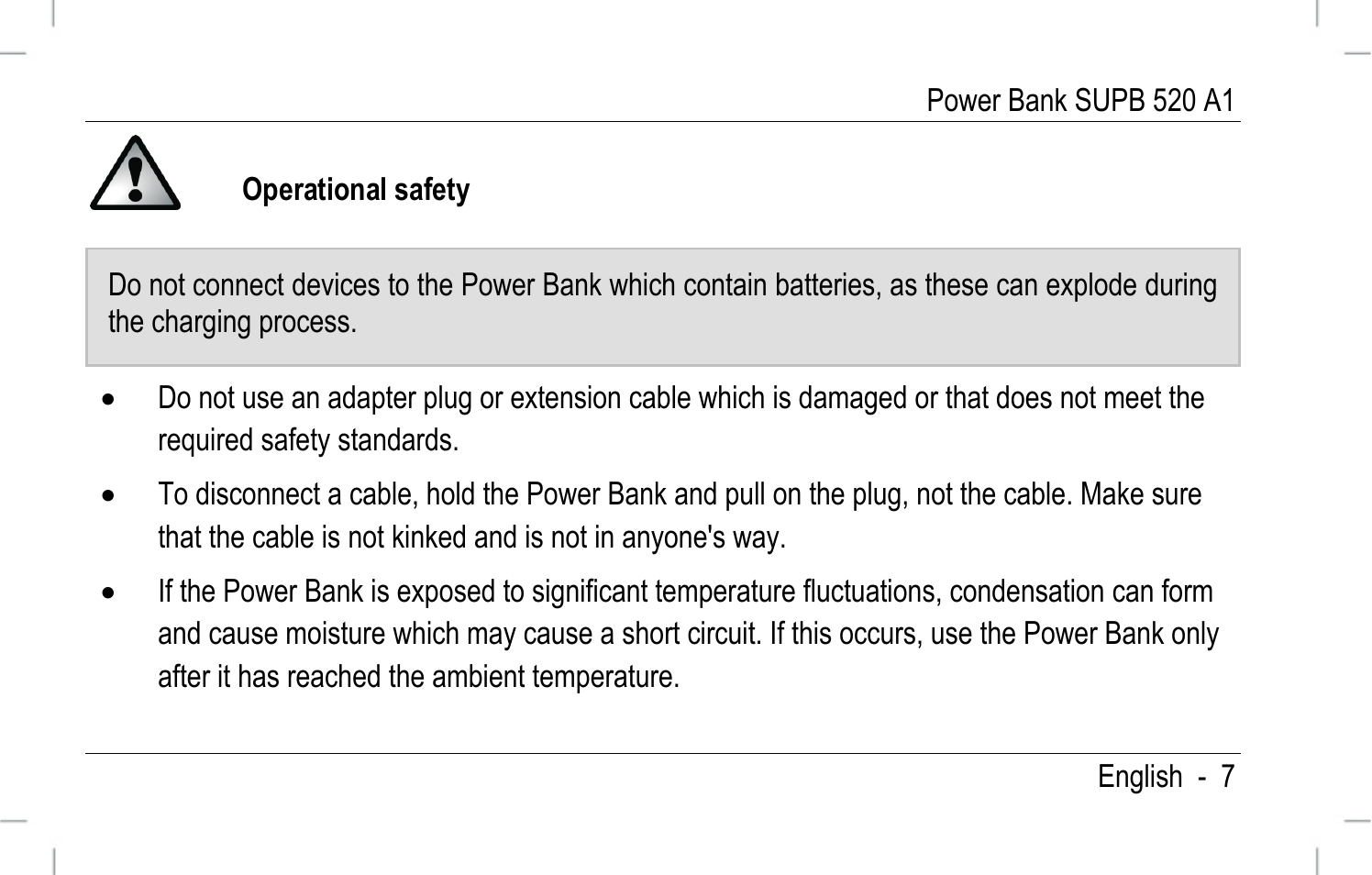 Silvercrest SURB 520 A1 User Manual | Page 8 / 30