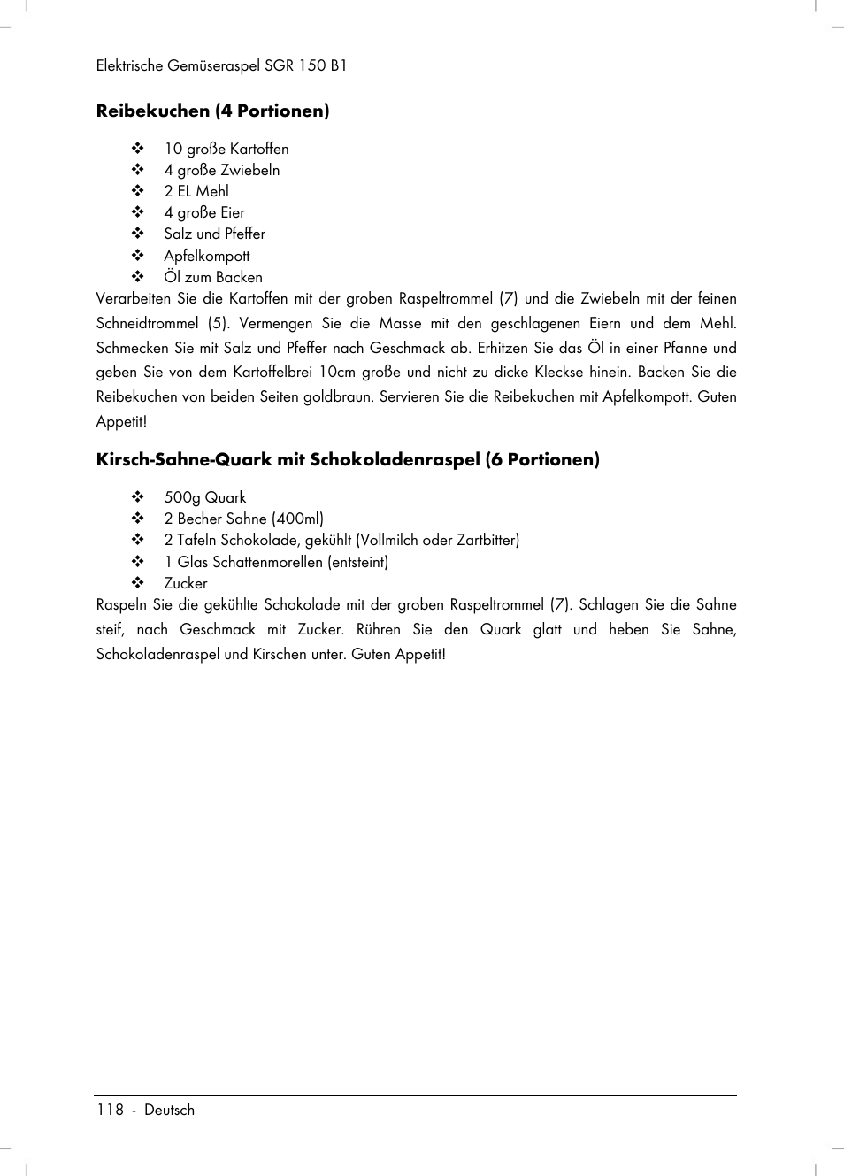 Silvercrest SGR 150 B1 User Manual | Page 120 / 122