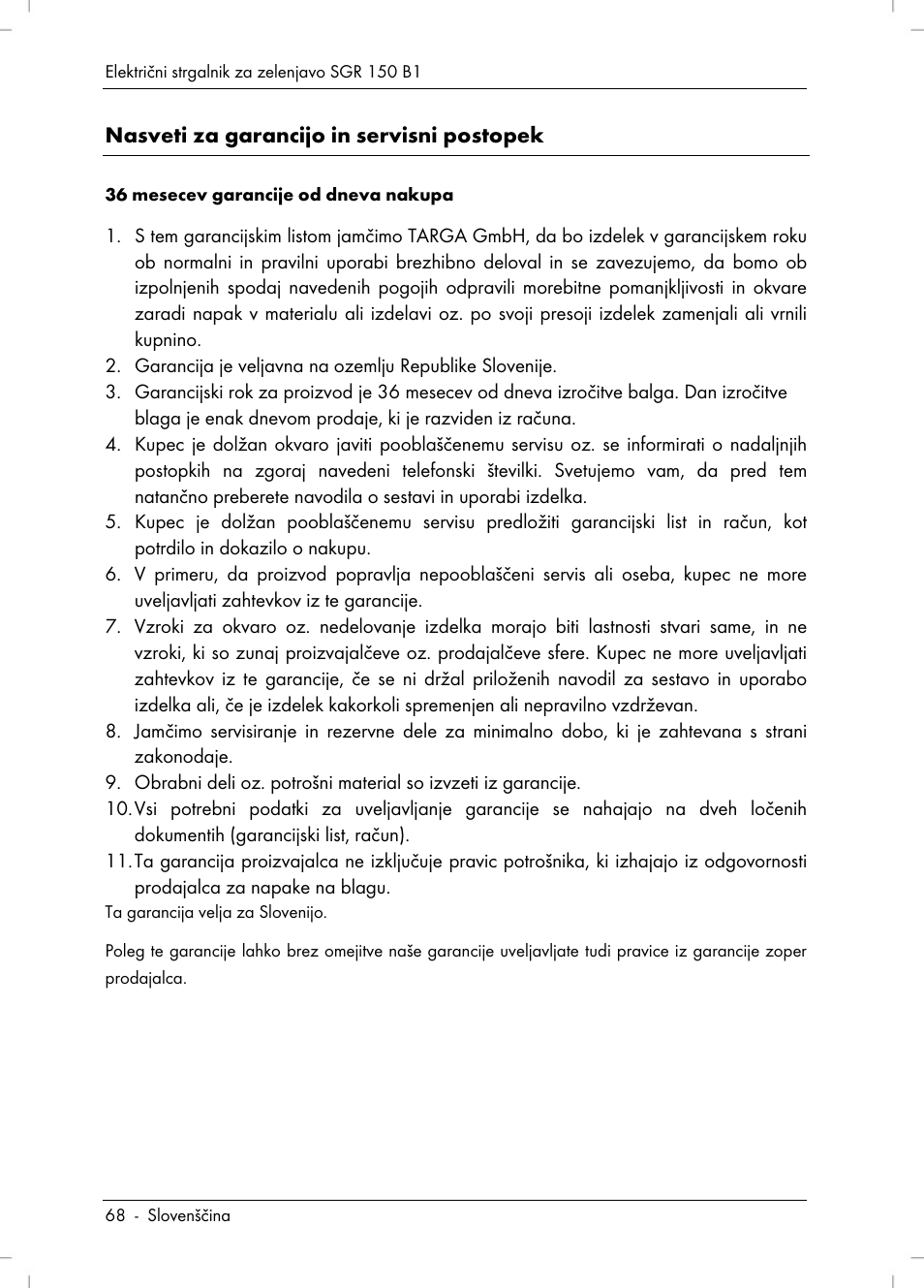 Silvercrest SGR 150 B1 User Manual | Page 70 / 122