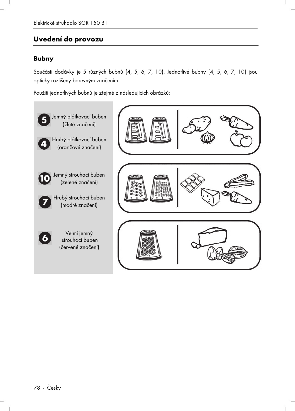 Uvedení do provozu | Silvercrest SGR 150 B1 User Manual | Page 80 / 122