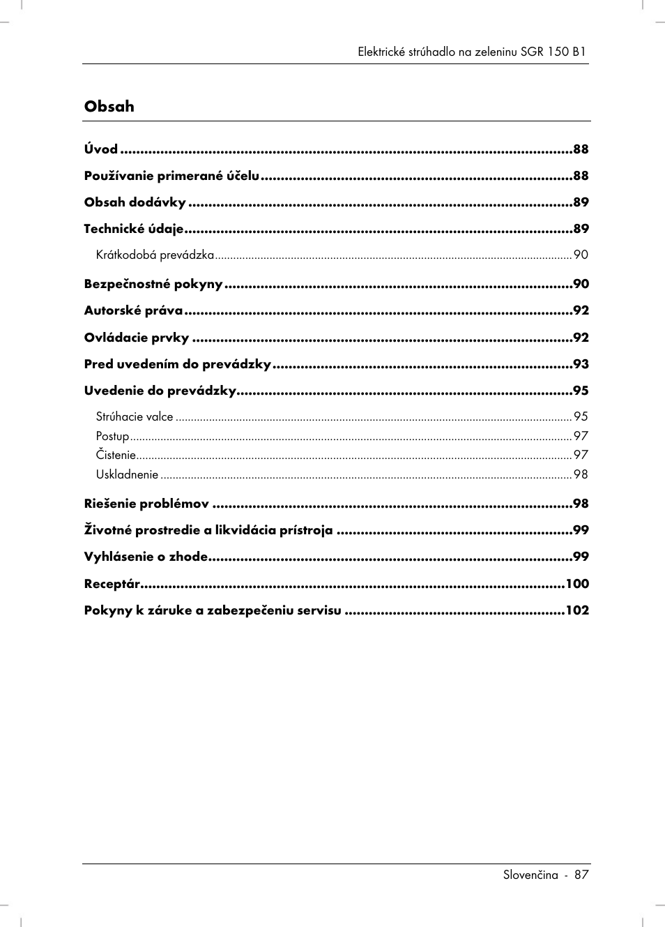 Silvercrest SGR 150 B1 User Manual | Page 89 / 122