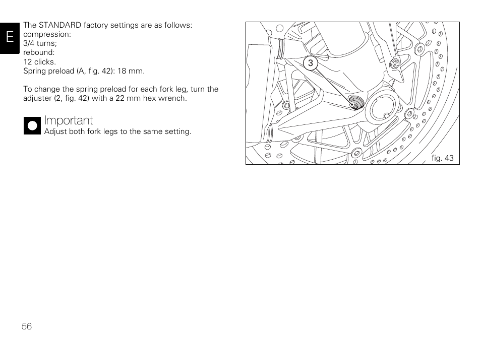 Important | Ducati 848 User Manual | Page 57 / 122