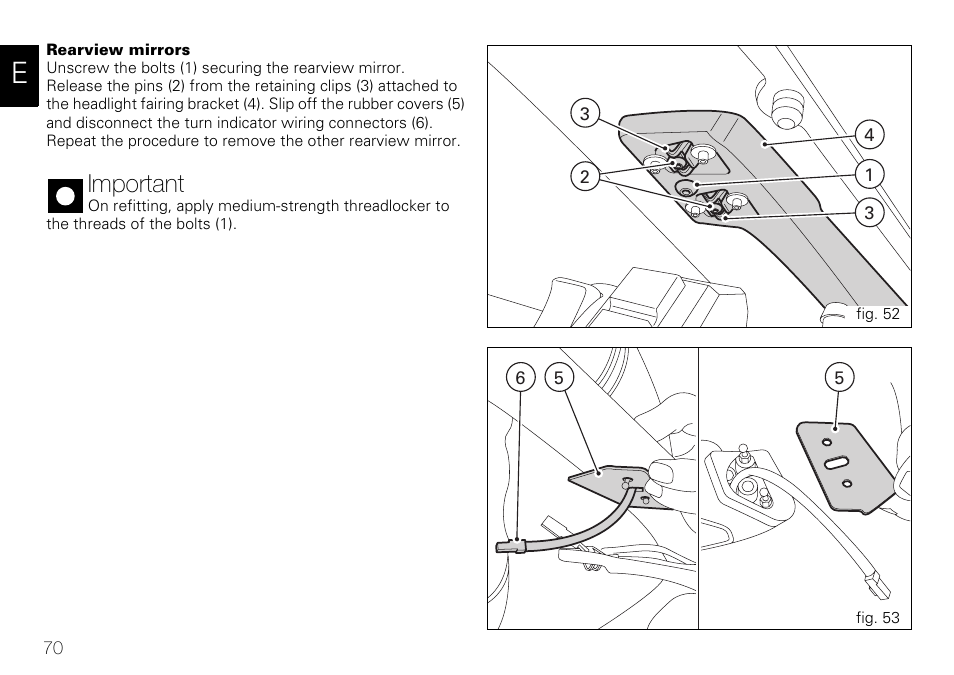 Important | Ducati 848 User Manual | Page 71 / 122