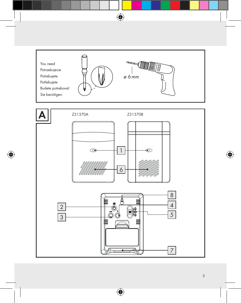 Silvercrest Z31370A Z31370B User Manual | Page 3 / 83