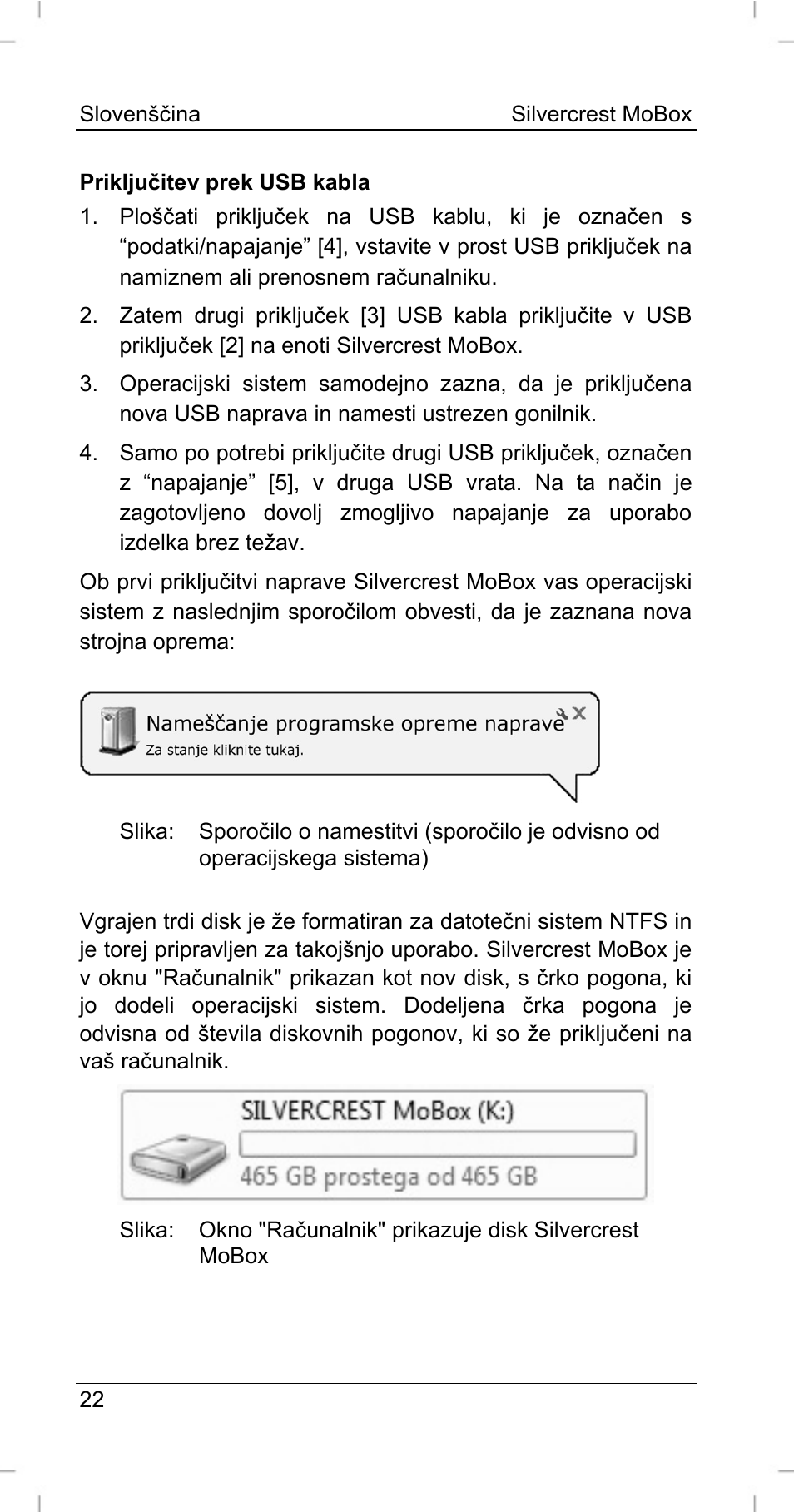 Silvercrest MoBox 500 User Manual | Page 24 / 44