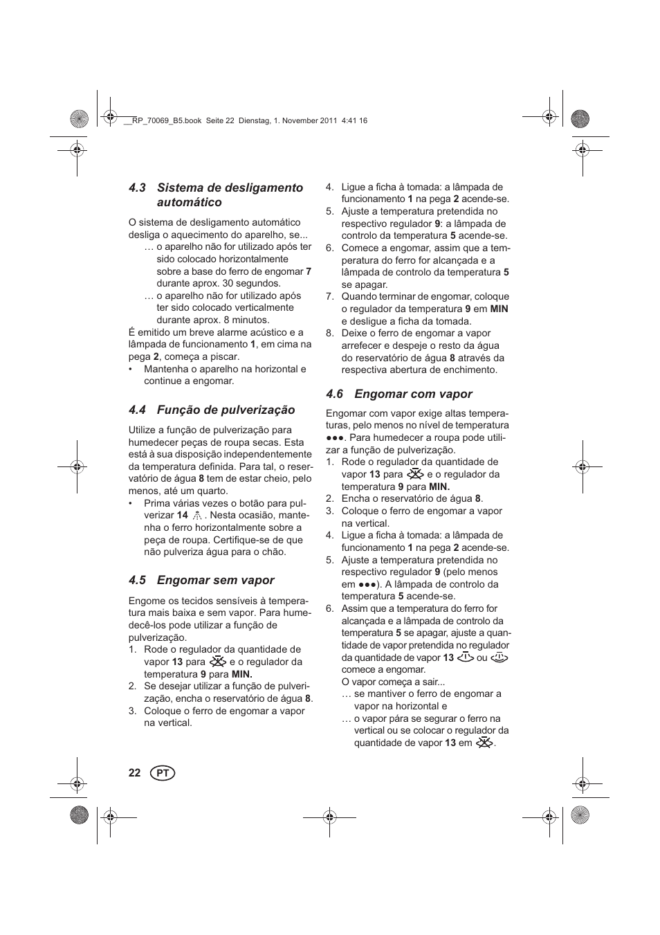 Silvercrest SDB 2200 B1 User Manual | Page 24 / 46