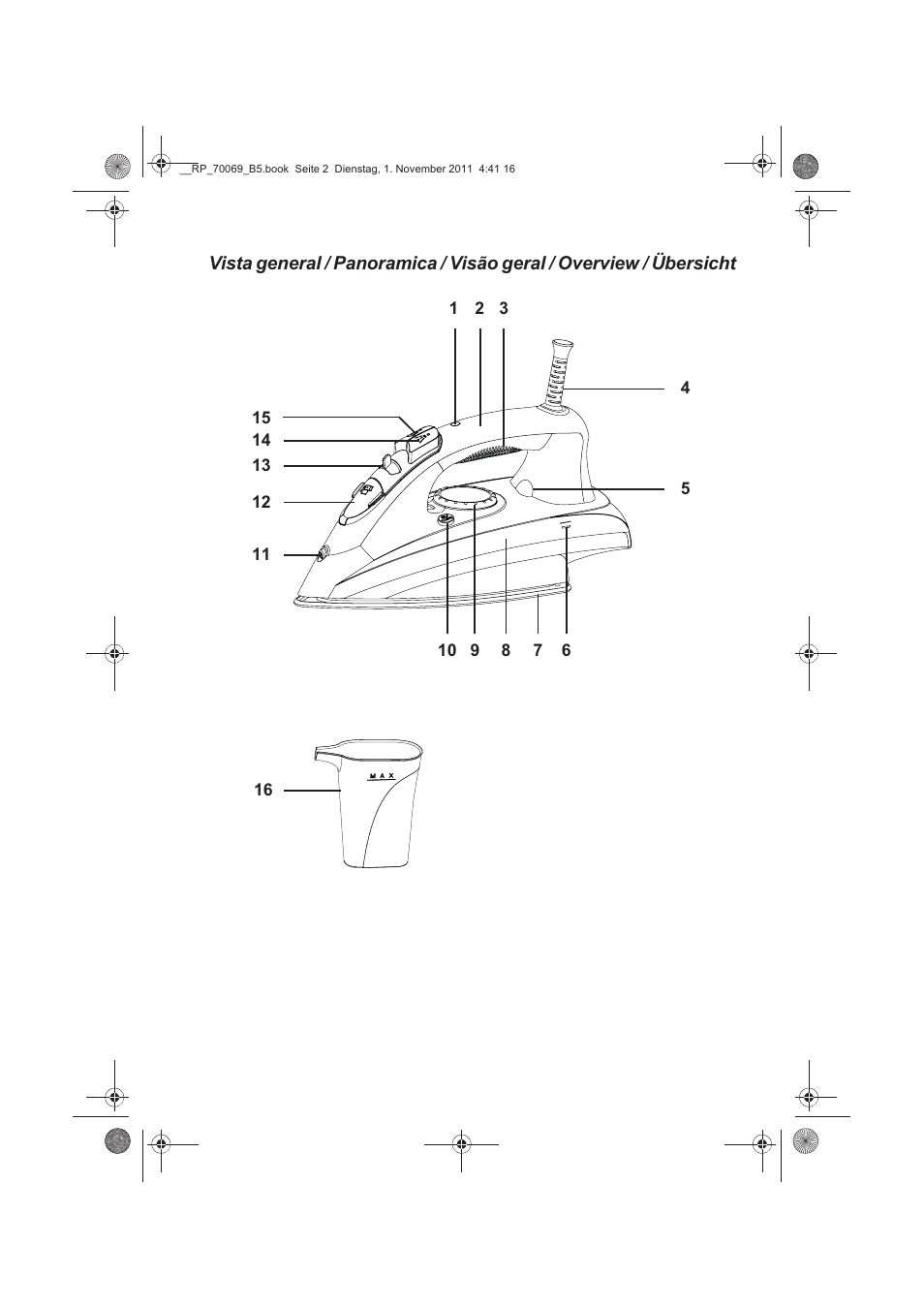 Silvercrest SDB 2200 B1 User Manual | Page 3 / 46