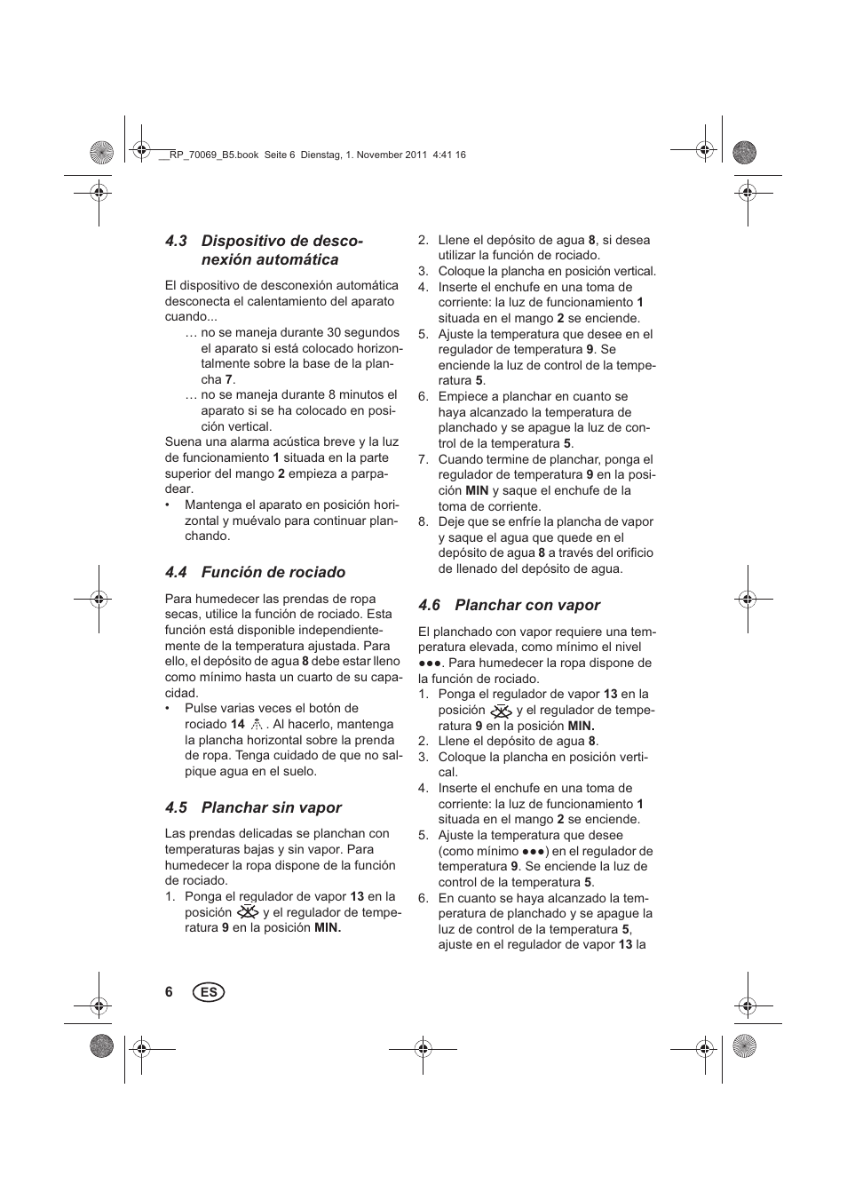 Silvercrest SDB 2200 B1 User Manual | Page 8 / 46