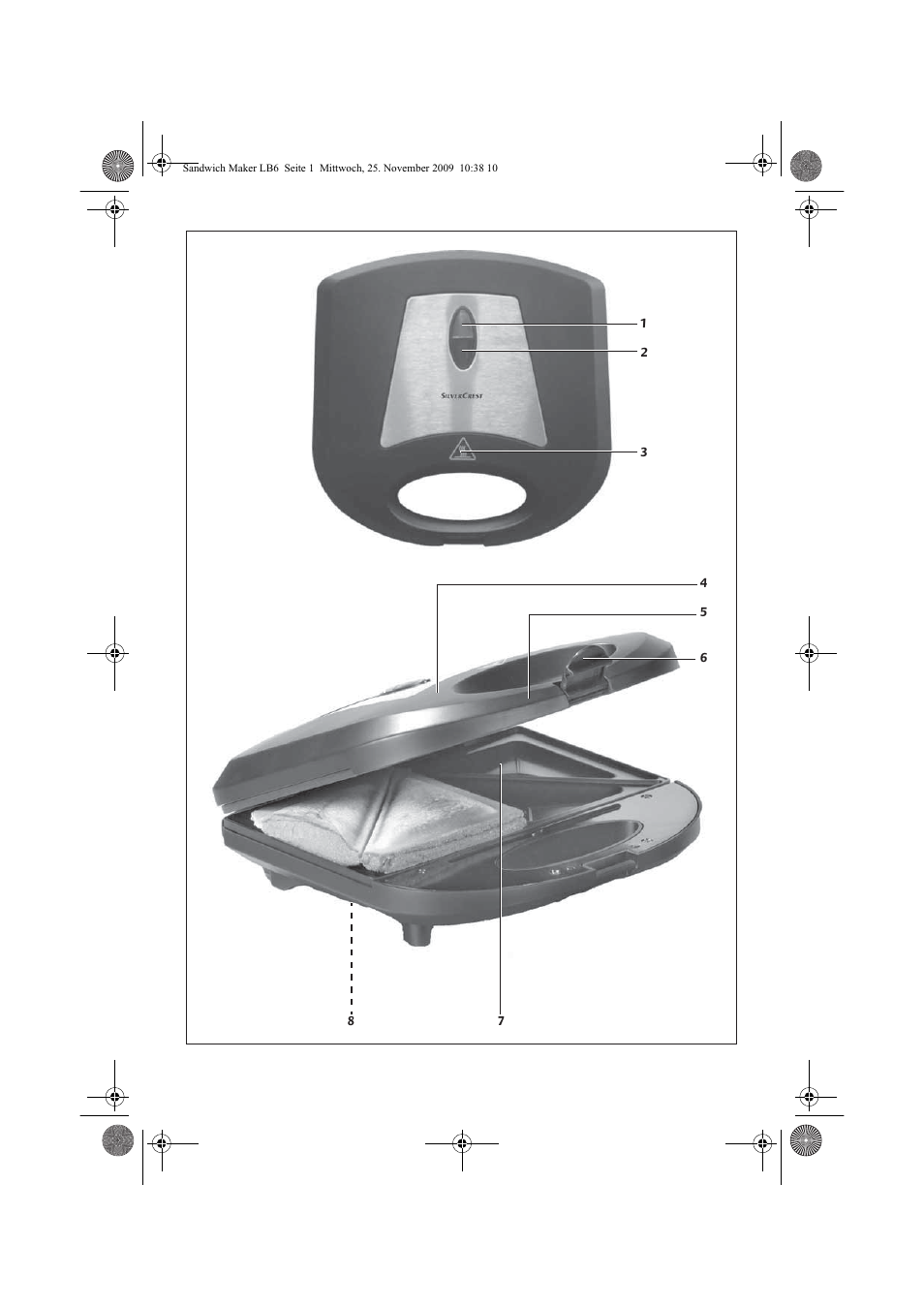 Silvercrest H-3265 User Manual | Page 2 / 14