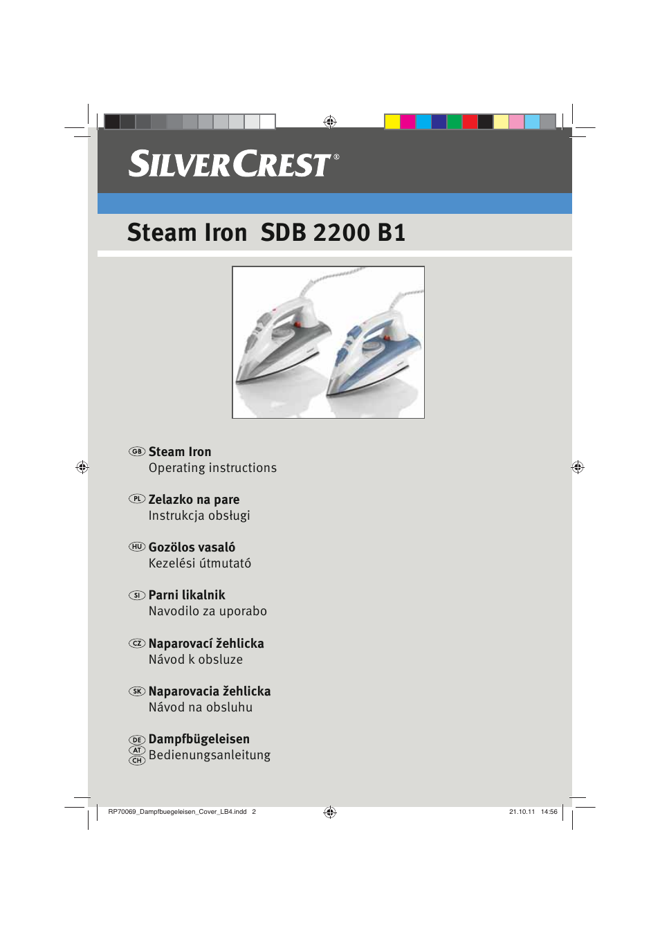 Silvercrest SDB 2200 B1 User Manual | 62 pages