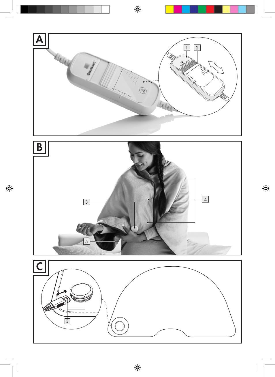 Silvercrest SWC 100 A1 User Manual | Page 3 / 44