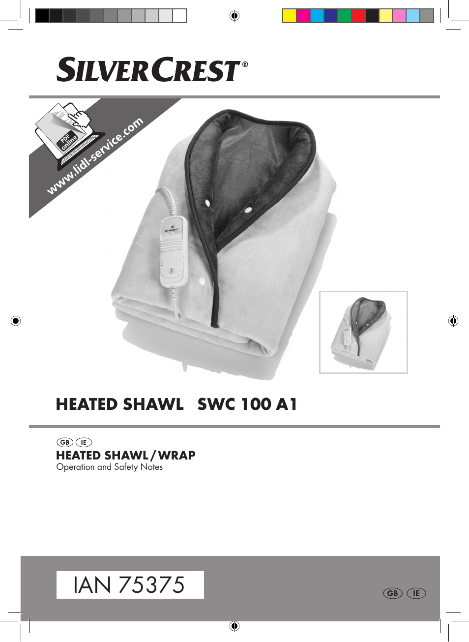 Silvercrest SWC 100 A1 User Manual | 12 pages