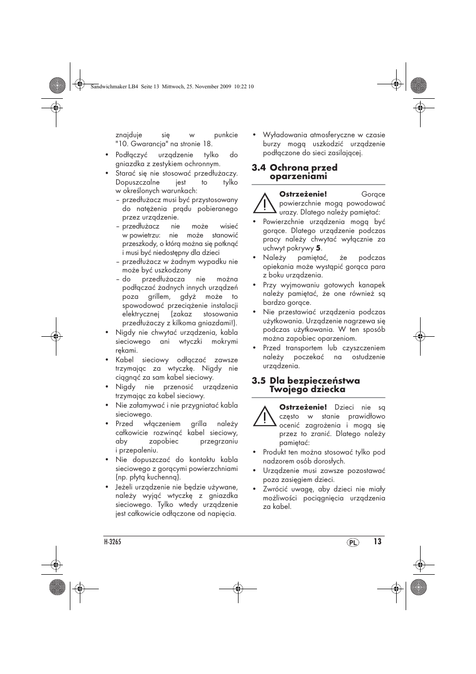 Silvercrest H-3265 User Manual | Page 15 / 70