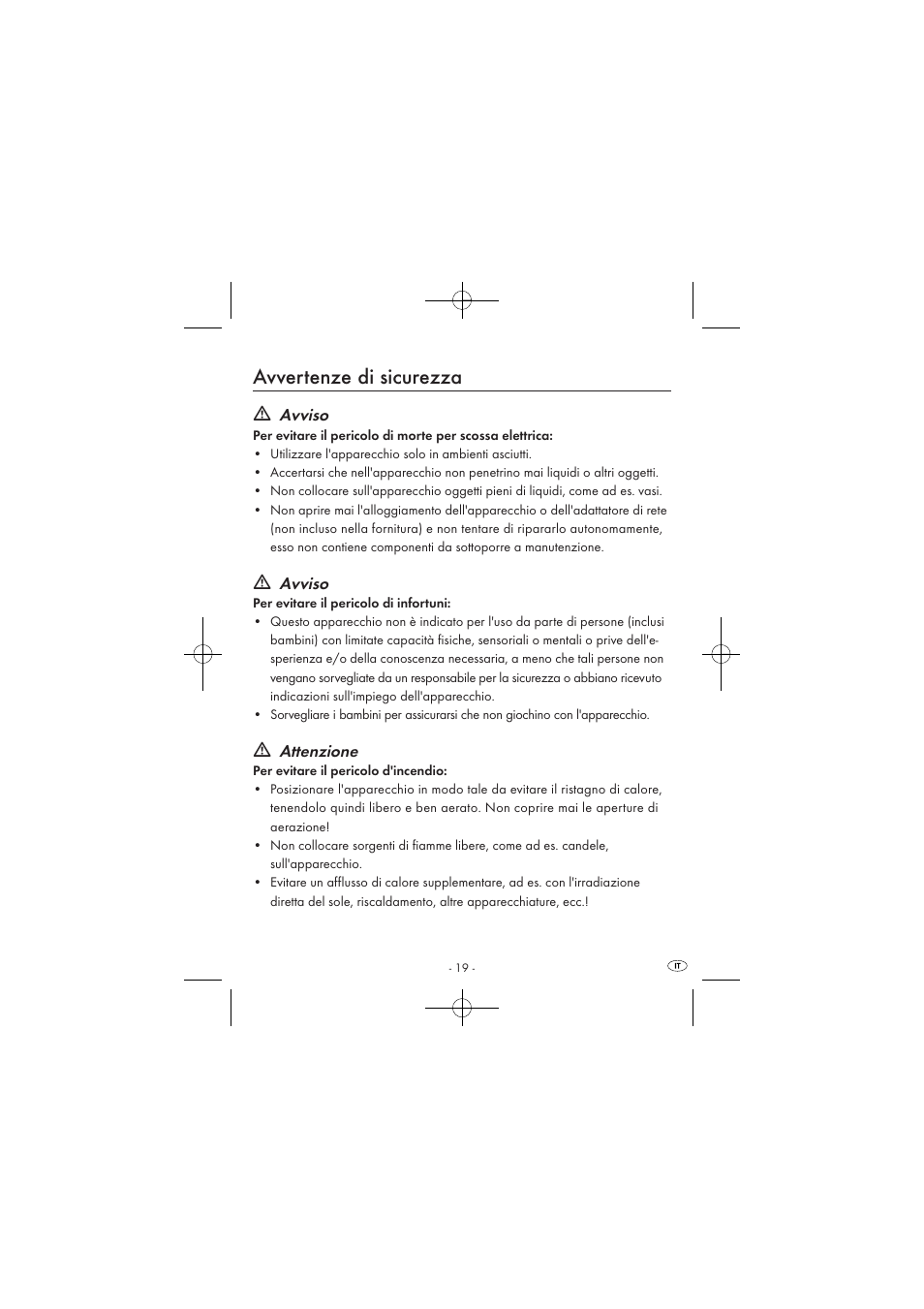 Avvertenze di sicurezza | Silvercrest SPUV 90 A1/SPUH 90 A1 User Manual | Page 21 / 82