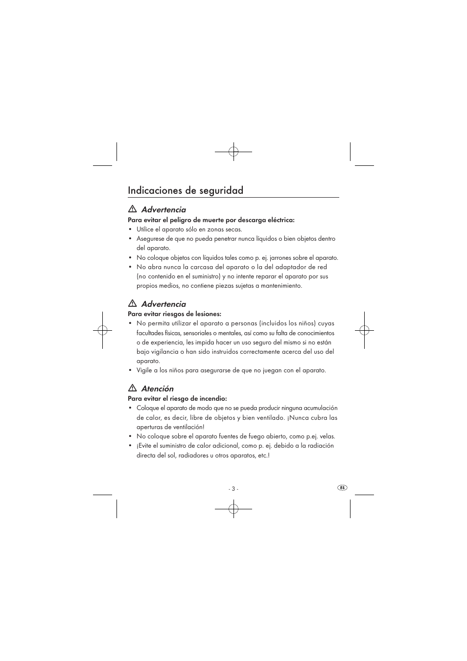 Indicaciones de seguridad | Silvercrest SPUV 90 A1/SPUH 90 A1 User Manual | Page 5 / 82