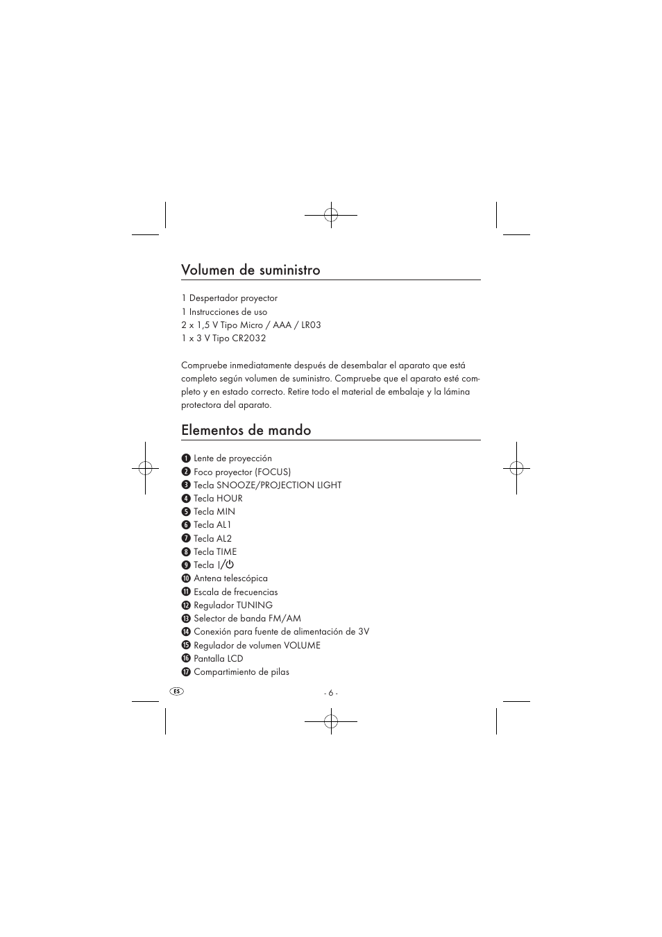 Volumen de suministro, Elementos de mando | Silvercrest SPUV 90 A1/SPUH 90 A1 User Manual | Page 8 / 82