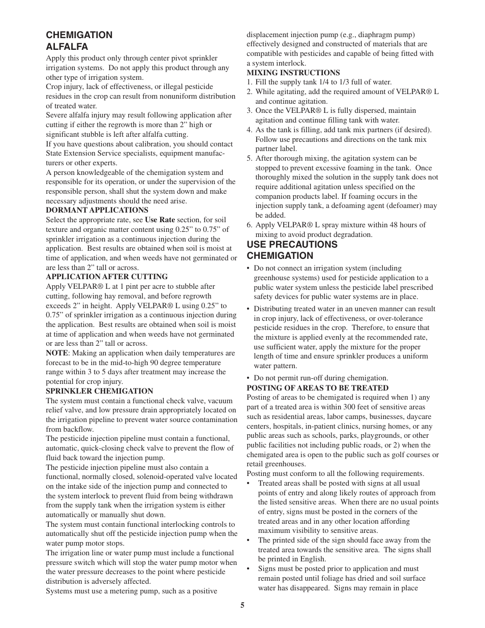 DuPont Authentication Velpar H - 65396 User Manual | Page 7 / 27