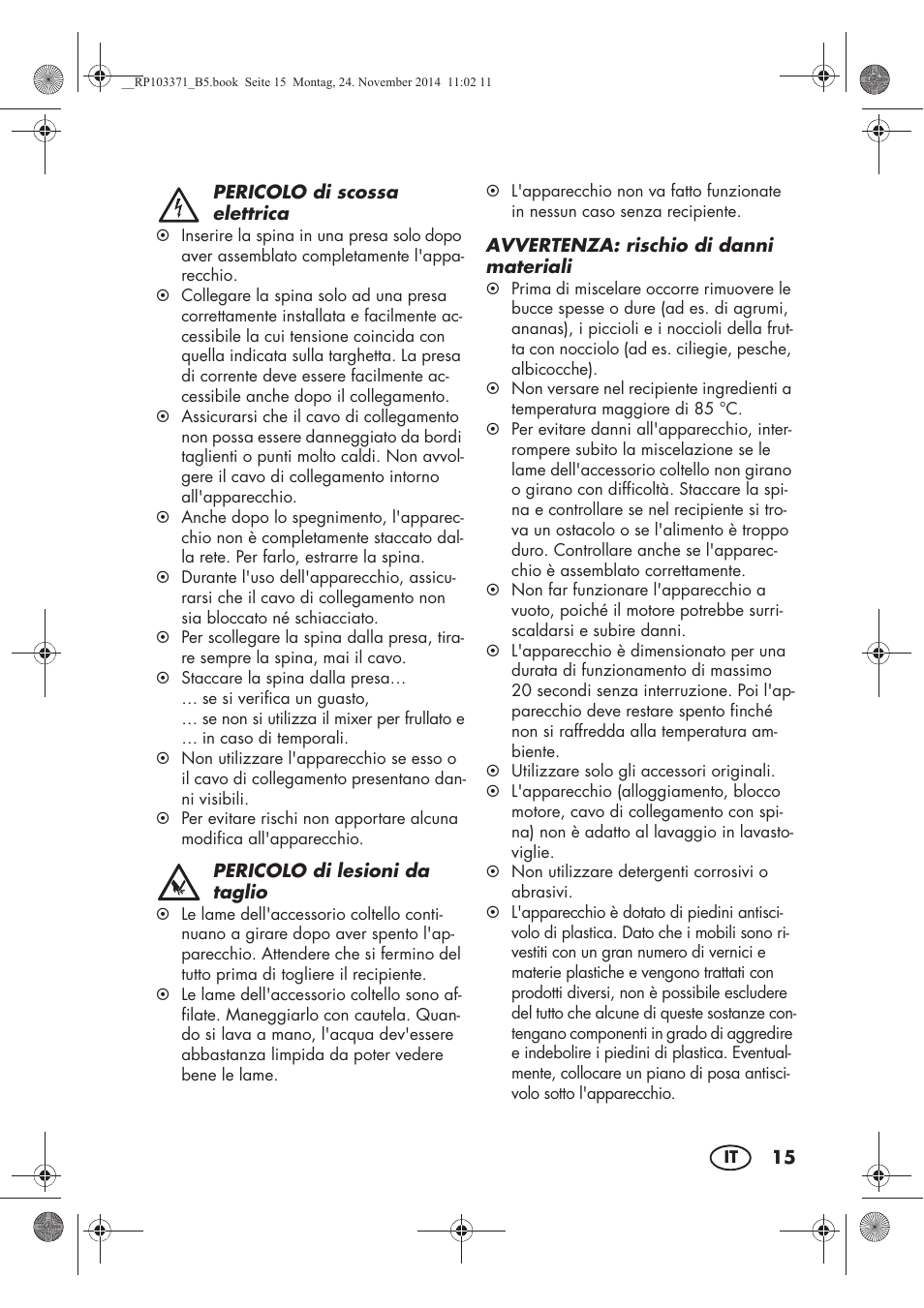 Silvercrest SSM 175 B2 User Manual | Page 17 / 54
