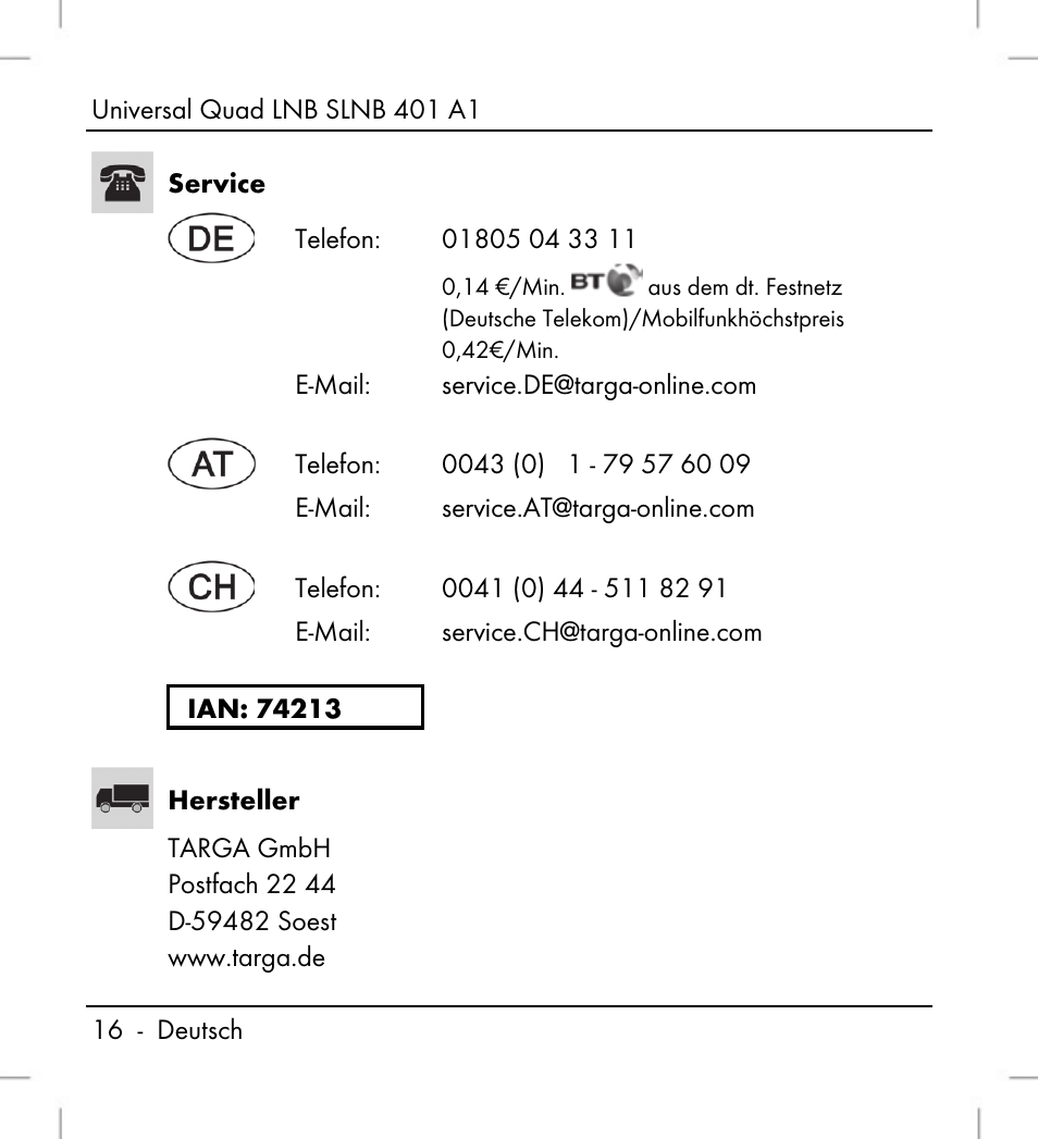 Silvercrest SLNB 401 A1 User Manual | Page 18 / 68