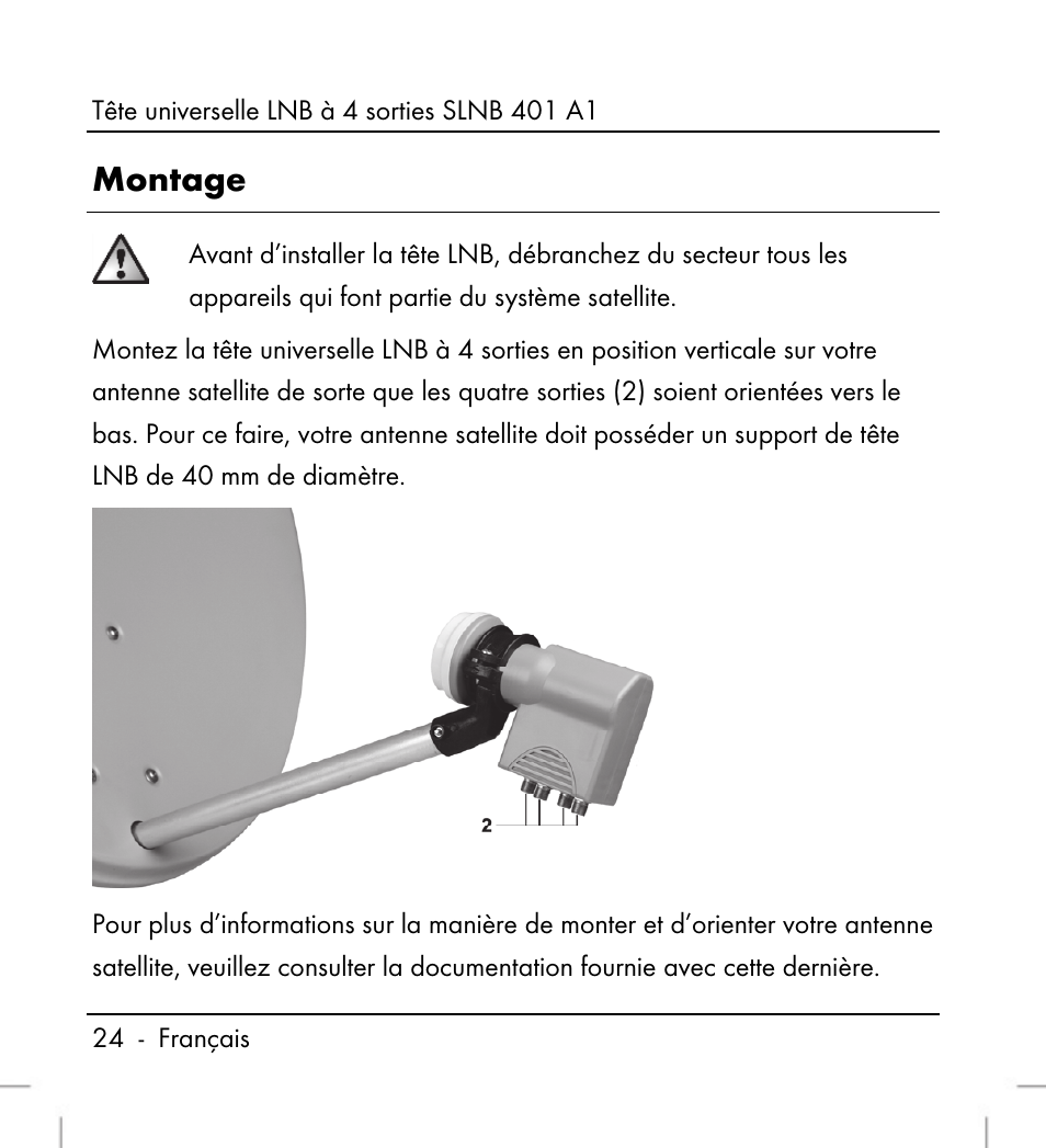 Montage | Silvercrest SLNB 401 A1 User Manual | Page 26 / 68