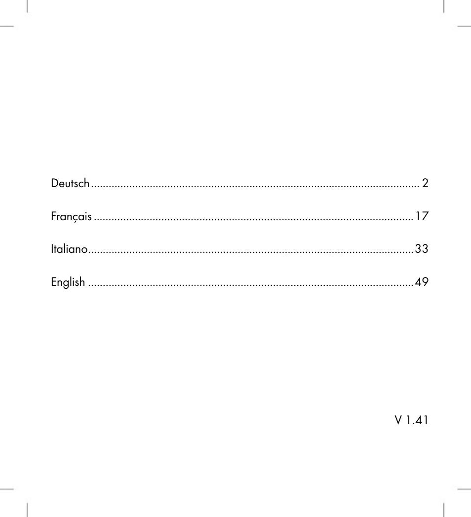 Silvercrest SLNB 401 A1 User Manual | Page 3 / 68