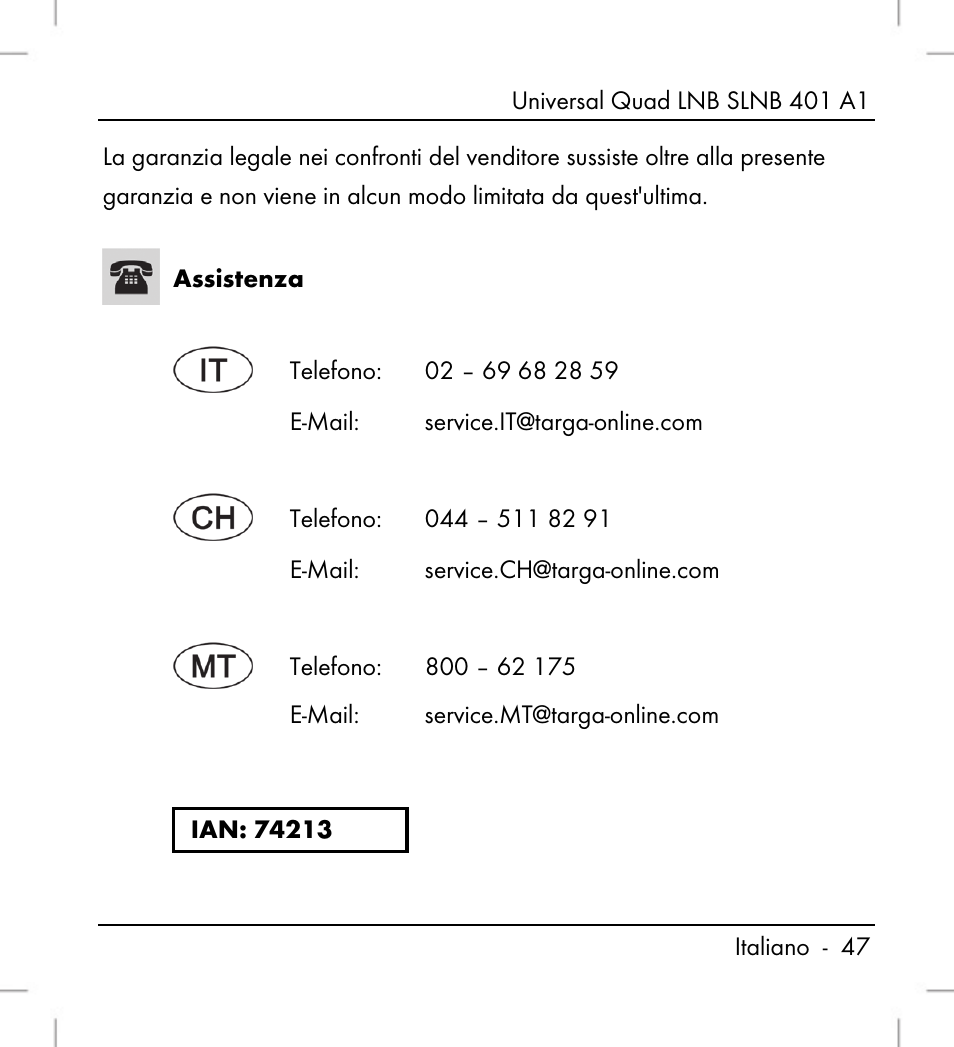 Silvercrest SLNB 401 A1 User Manual | Page 49 / 68