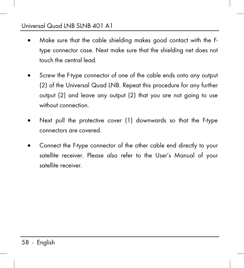 Silvercrest SLNB 401 A1 User Manual | Page 60 / 68