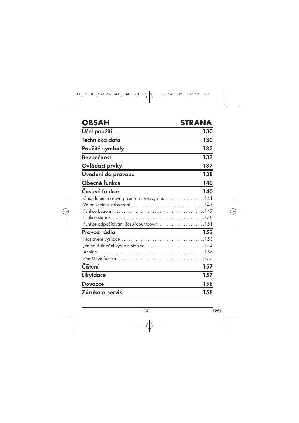 Silvercrest SWEP 500 A1 User Manual | Page 131 / 226