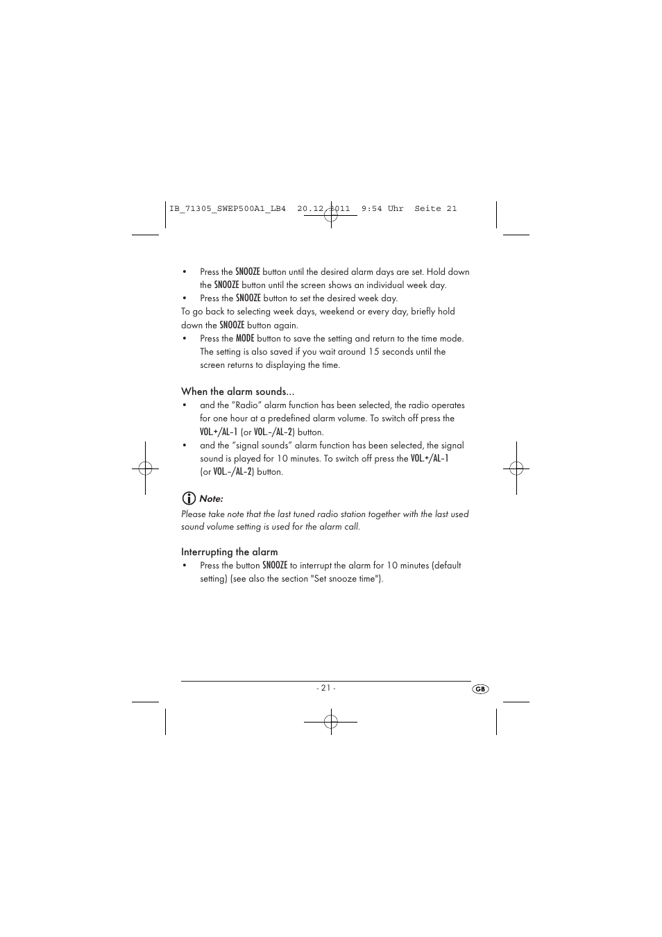 Silvercrest SWEP 500 A1 User Manual | Page 23 / 226