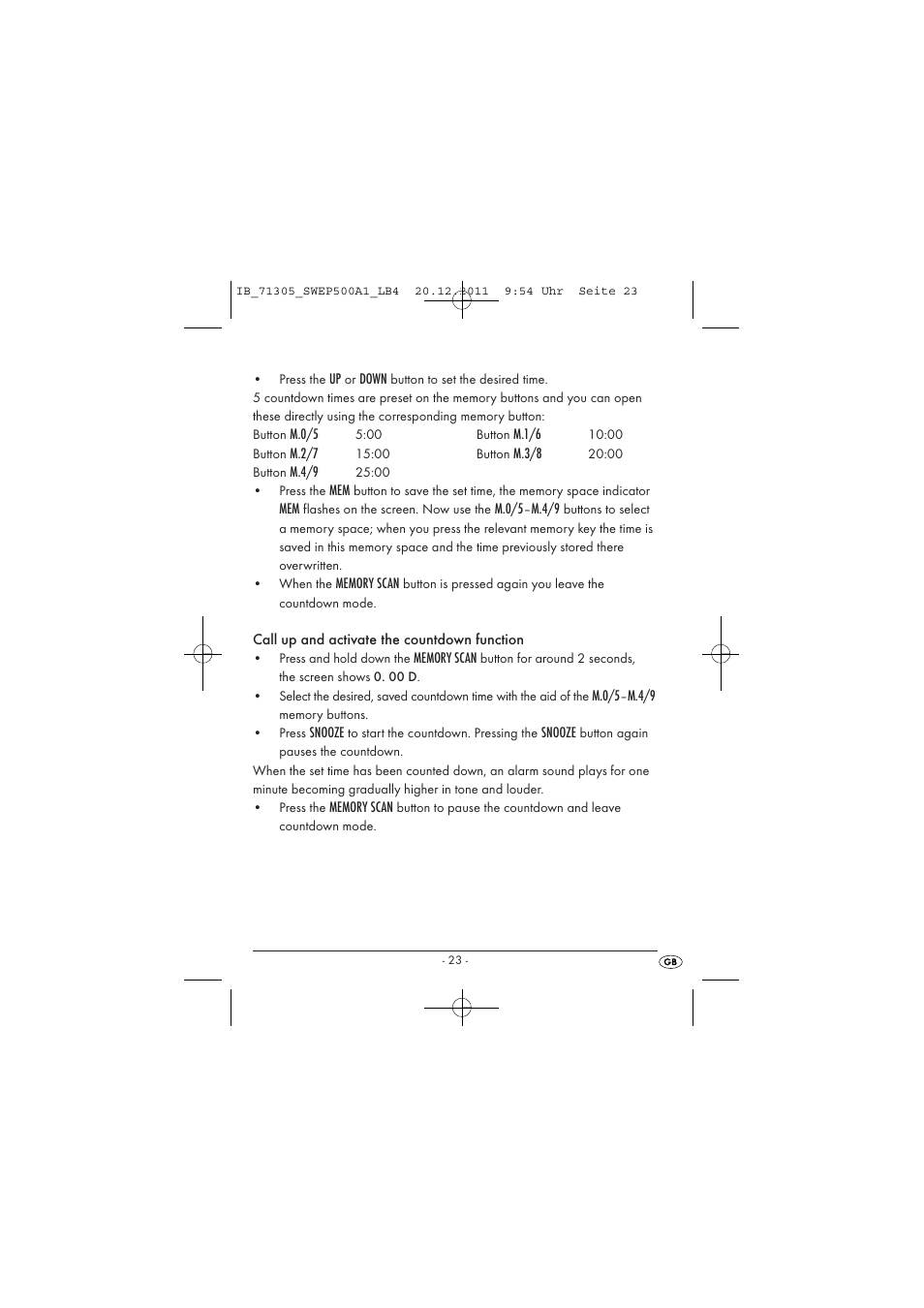 Silvercrest SWEP 500 A1 User Manual | Page 25 / 226