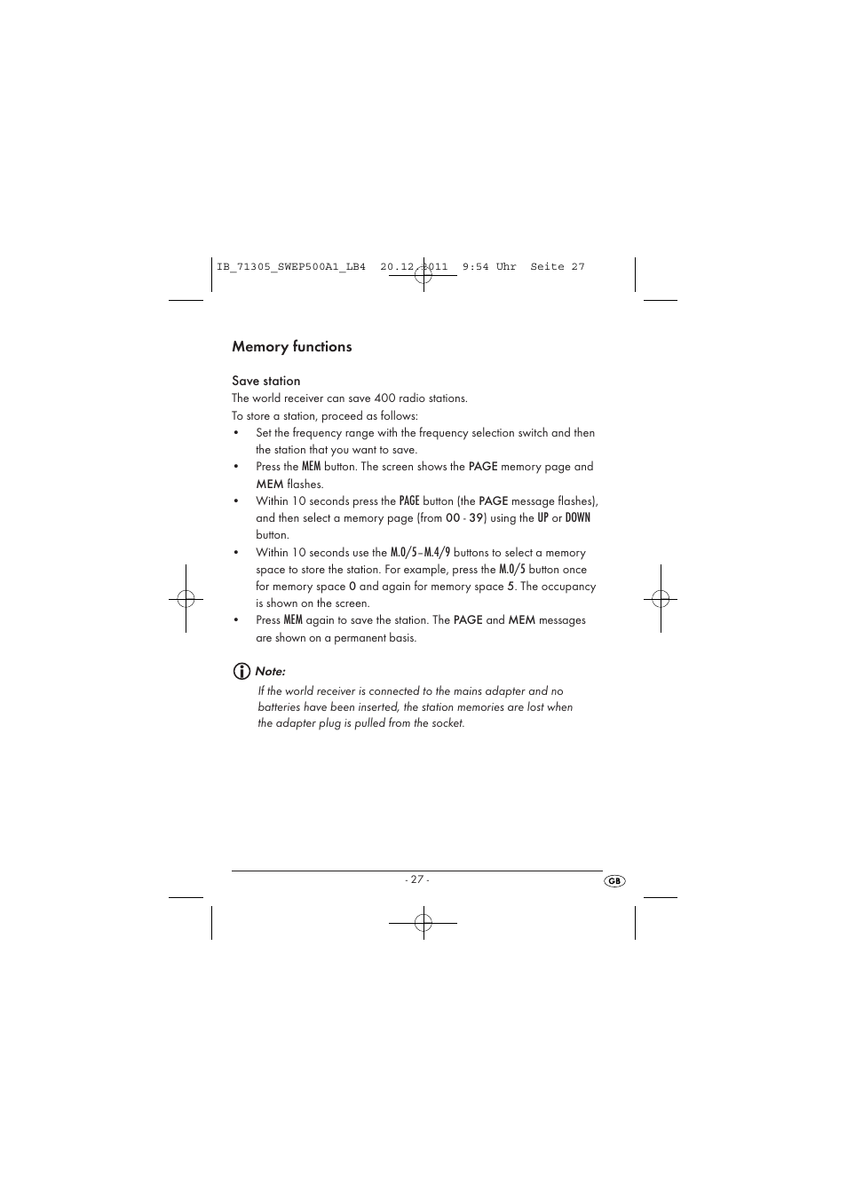 Silvercrest SWEP 500 A1 User Manual | Page 29 / 226