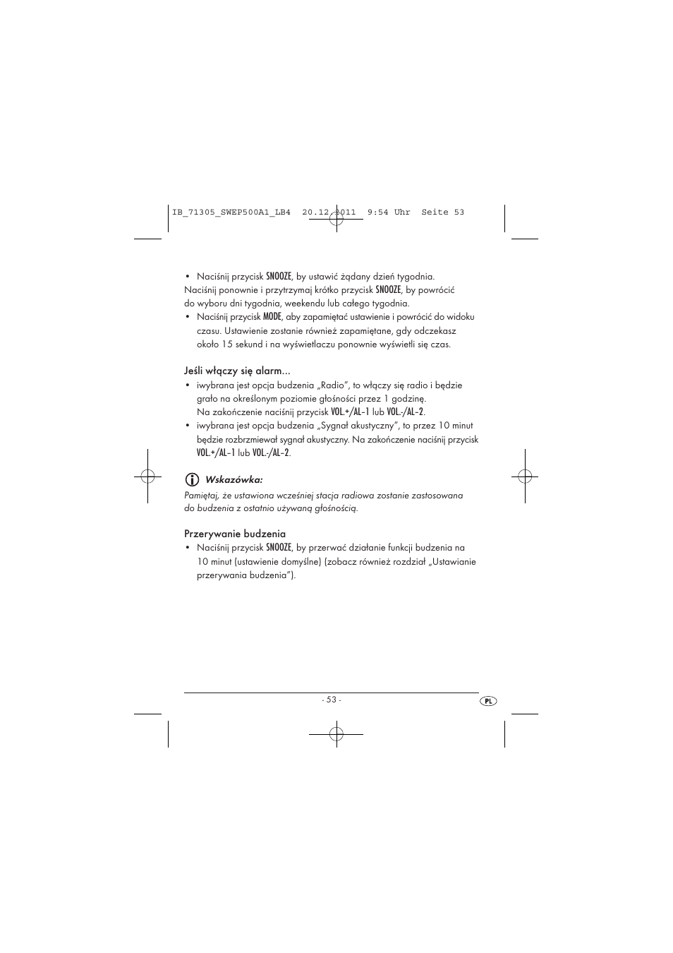 Silvercrest SWEP 500 A1 User Manual | Page 55 / 226