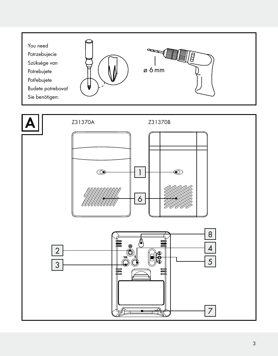Silvercrest Z31370A/Z31370B User Manual | Page 3 / 100