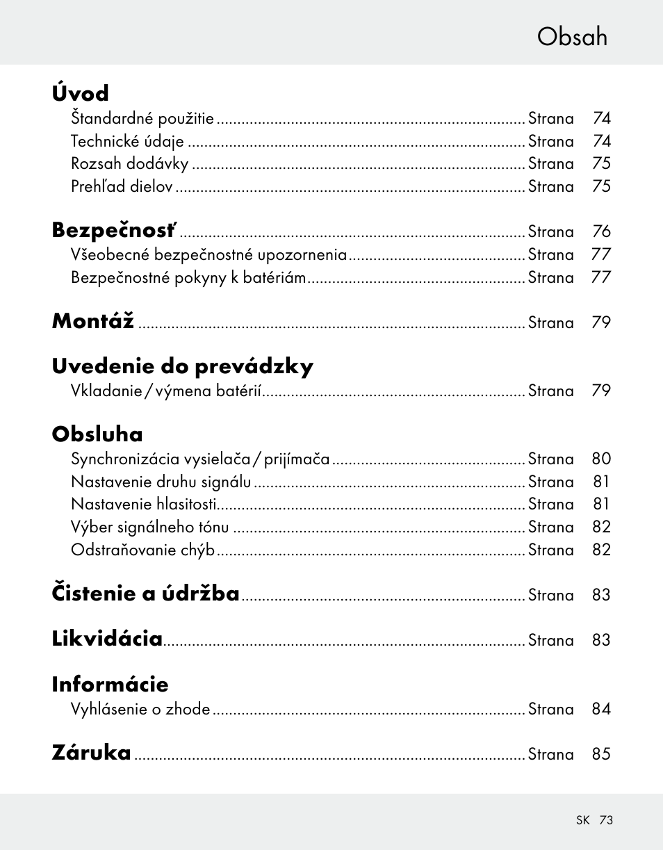 Silvercrest Z31370A/Z31370B User Manual | Page 73 / 100