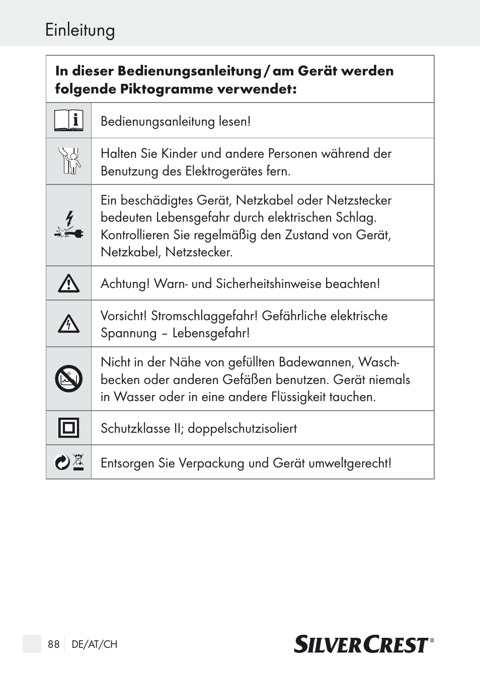 Einleitung | Silvercrest SUR 46 A1 User Manual | Page 88 / 109