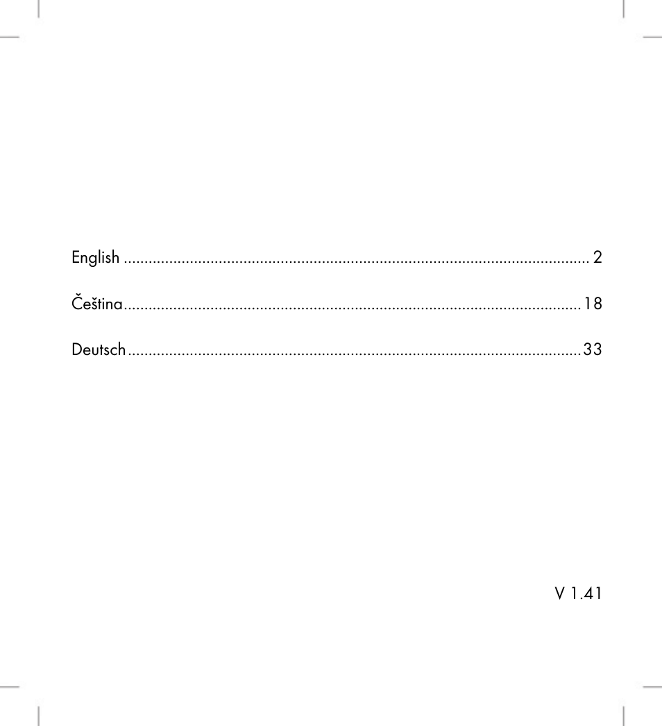 Silvercrest SLNB 401 A1 User Manual | Page 3 / 50