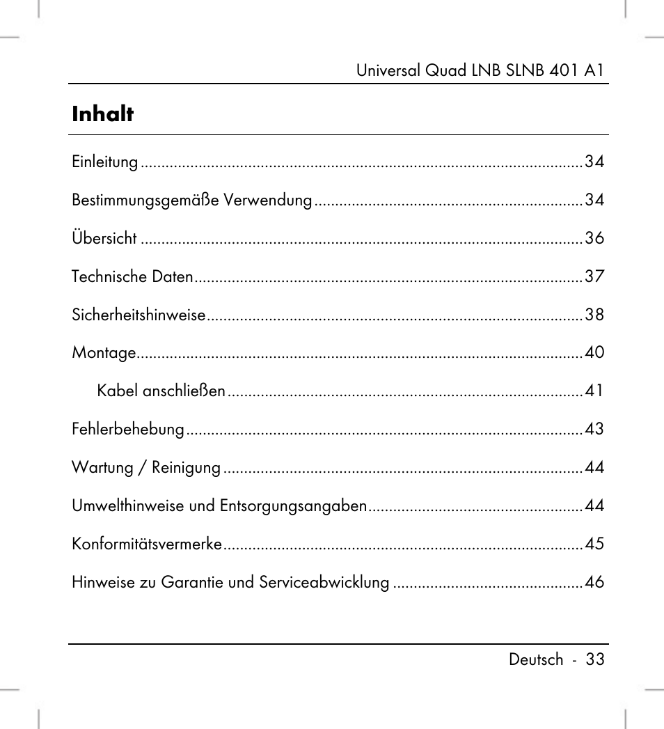Silvercrest SLNB 401 A1 User Manual | Page 35 / 50