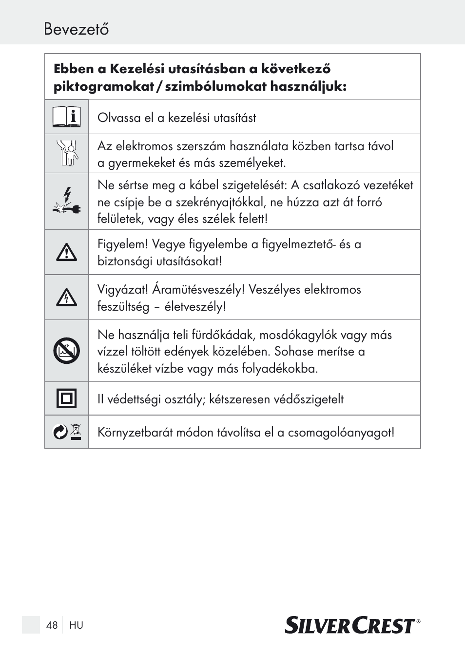 Bevezető | Silvercrest SUR 46 A1 User Manual | Page 48 / 149