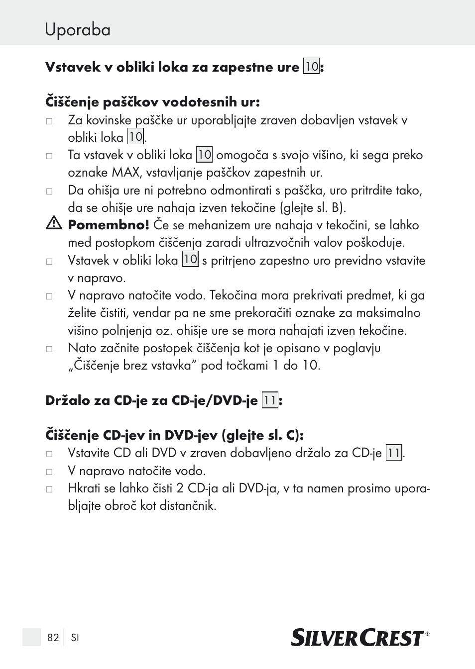 Uporaba | Silvercrest SUR 46 A1 User Manual | Page 82 / 149