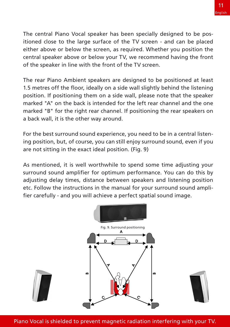 DALI Loudspeakers speakers User Manual | Page 11 / 16