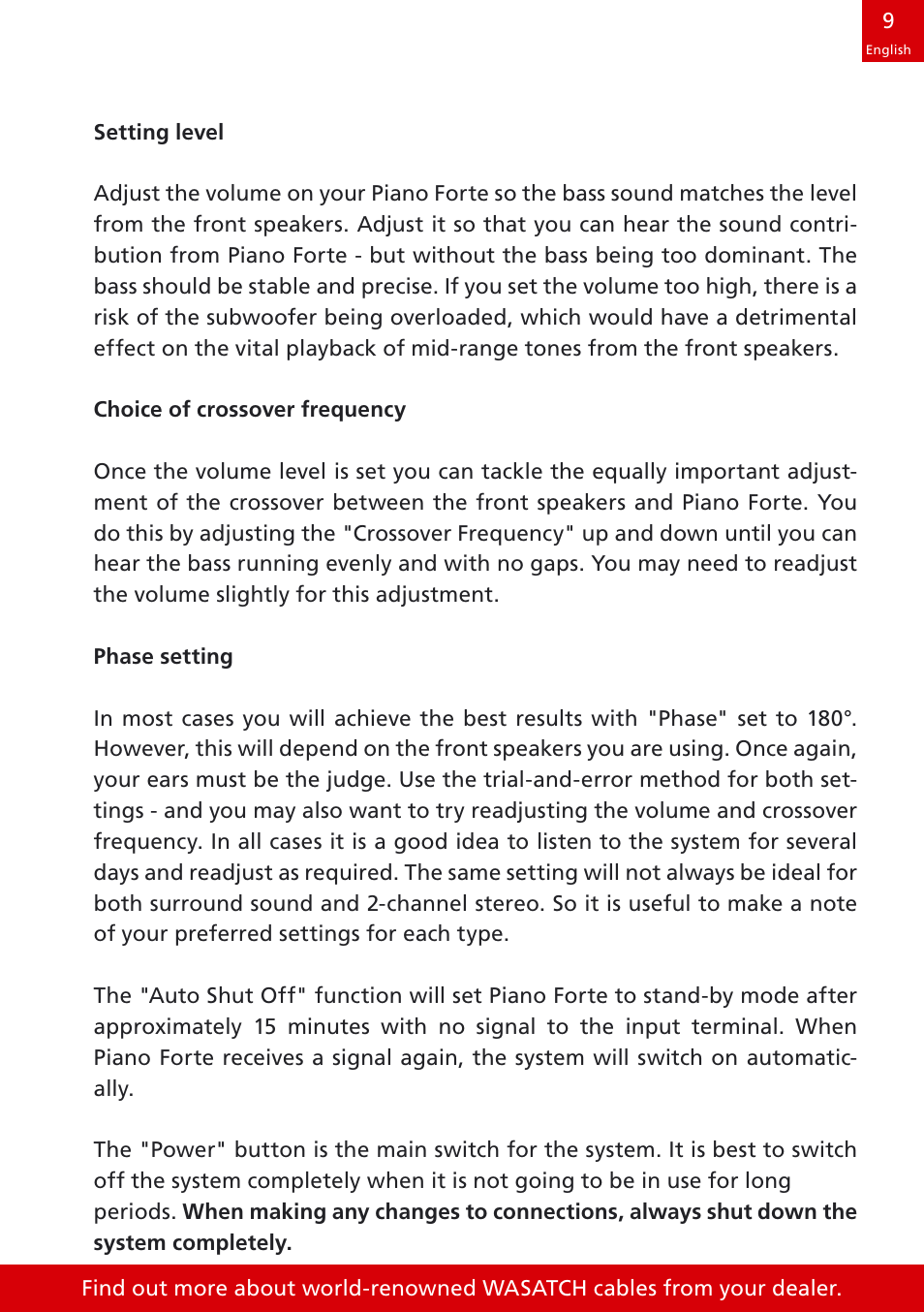 DALI Loudspeakers speakers User Manual | Page 9 / 16