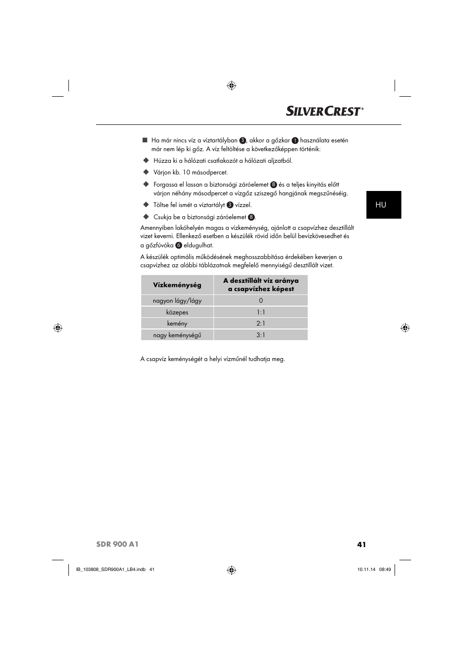 Silvercrest SDR 900 A1 User Manual | Page 44 / 116