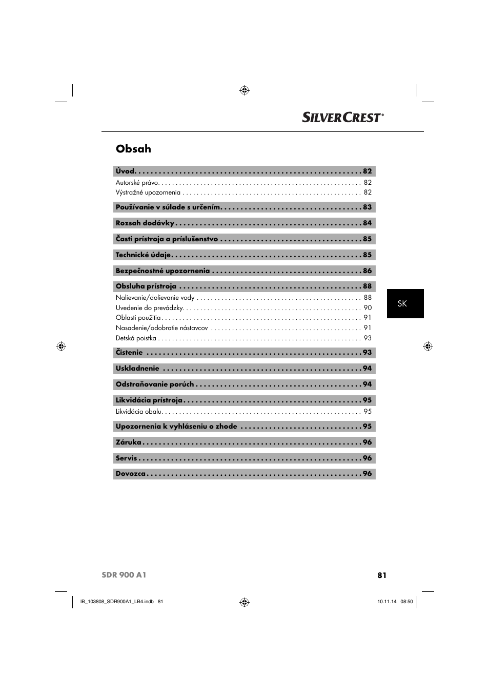 Silvercrest SDR 900 A1 User Manual | Page 84 / 116