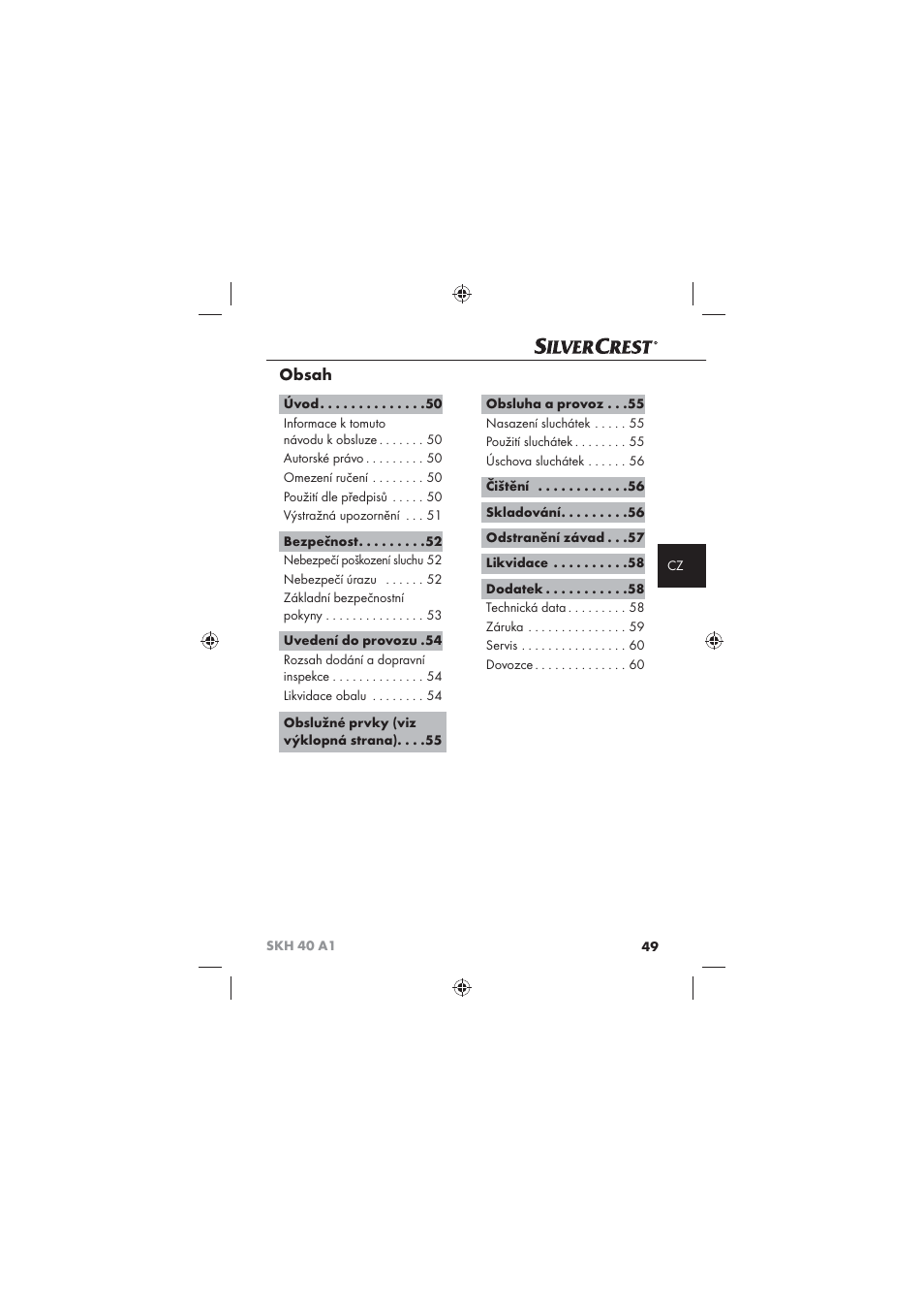Silvercrest SKH 40 A1 User Manual | Page 51 / 74