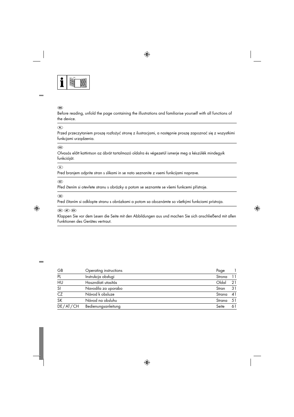Silvercrest SFR 3.7 A2 User Manual | Page 2 / 74