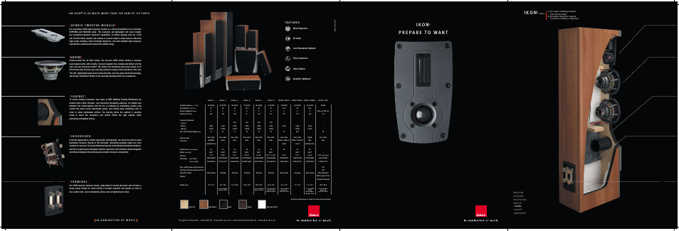 DALI Loudspeakers IKON User Manual | 2 pages