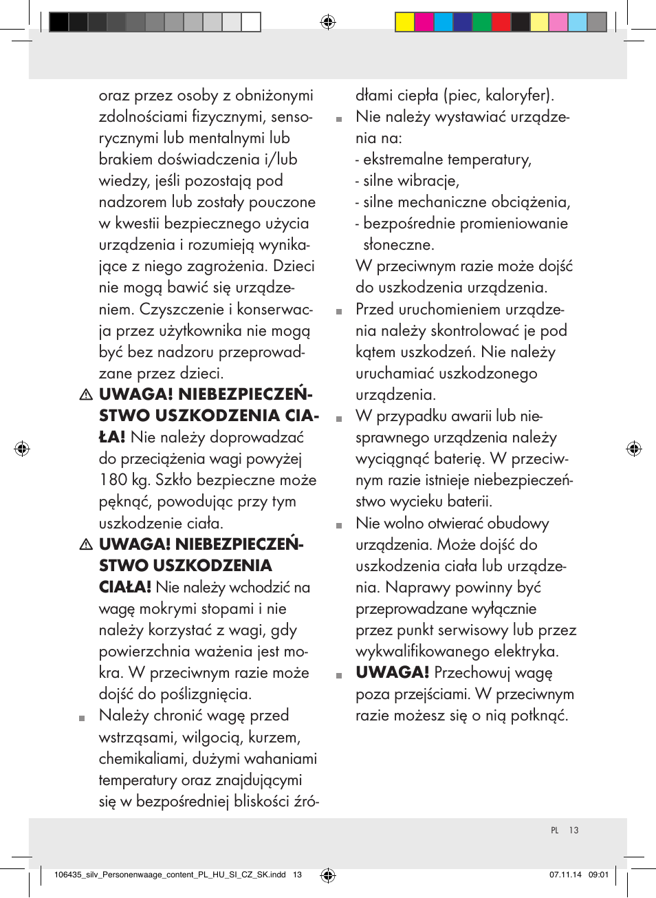 Silvercrest Z31912/Z31912A User Manual | Page 13 / 47