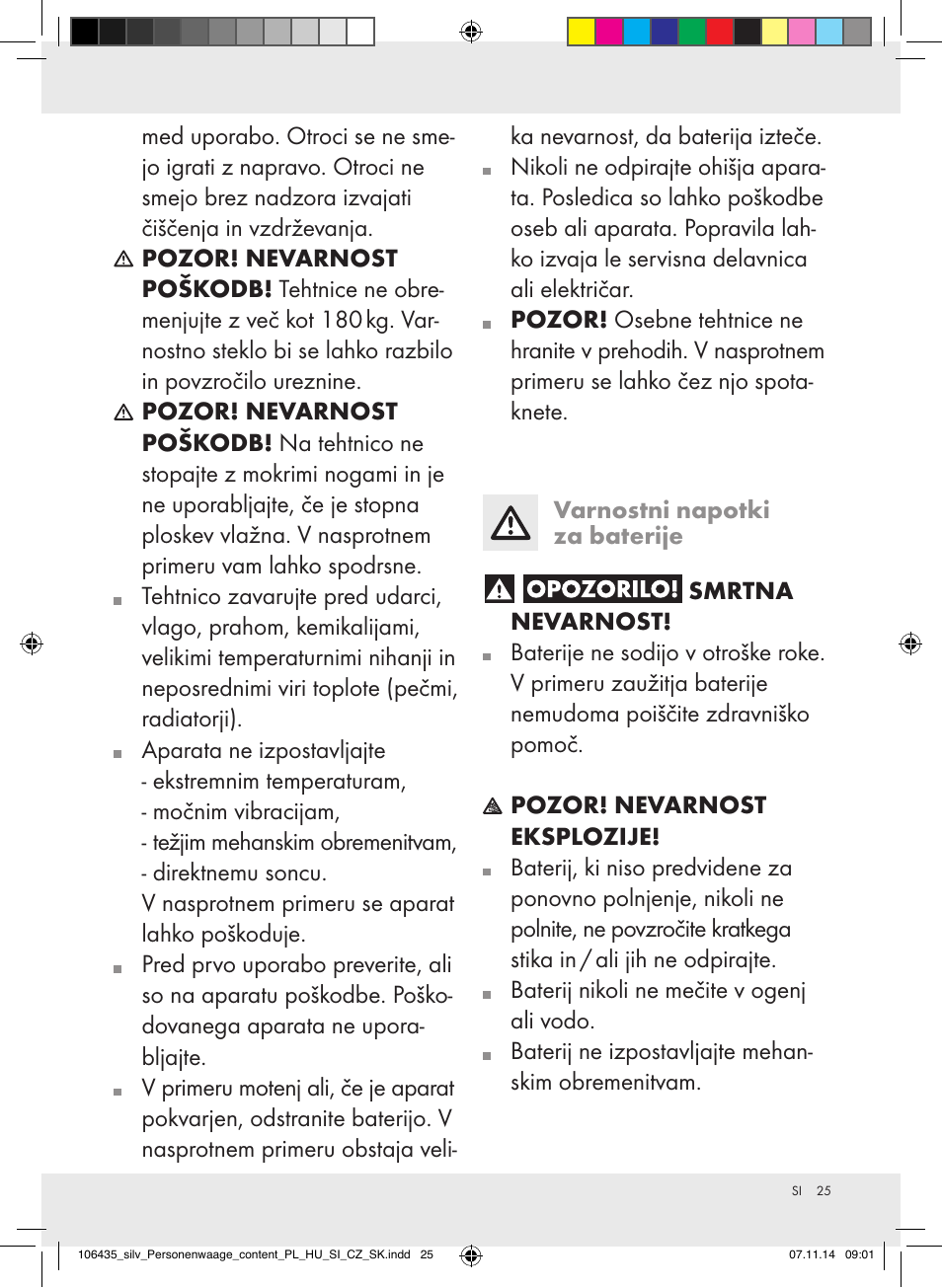 Silvercrest Z31912/Z31912A User Manual | Page 25 / 47
