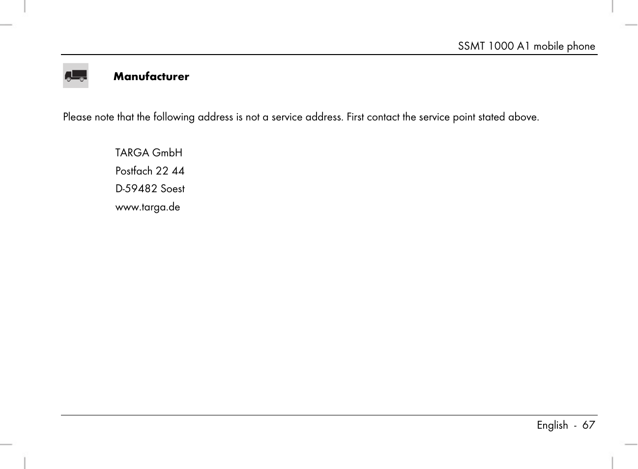 Silvercrest SSMT 1000 A1 User Manual | Page 69 / 136